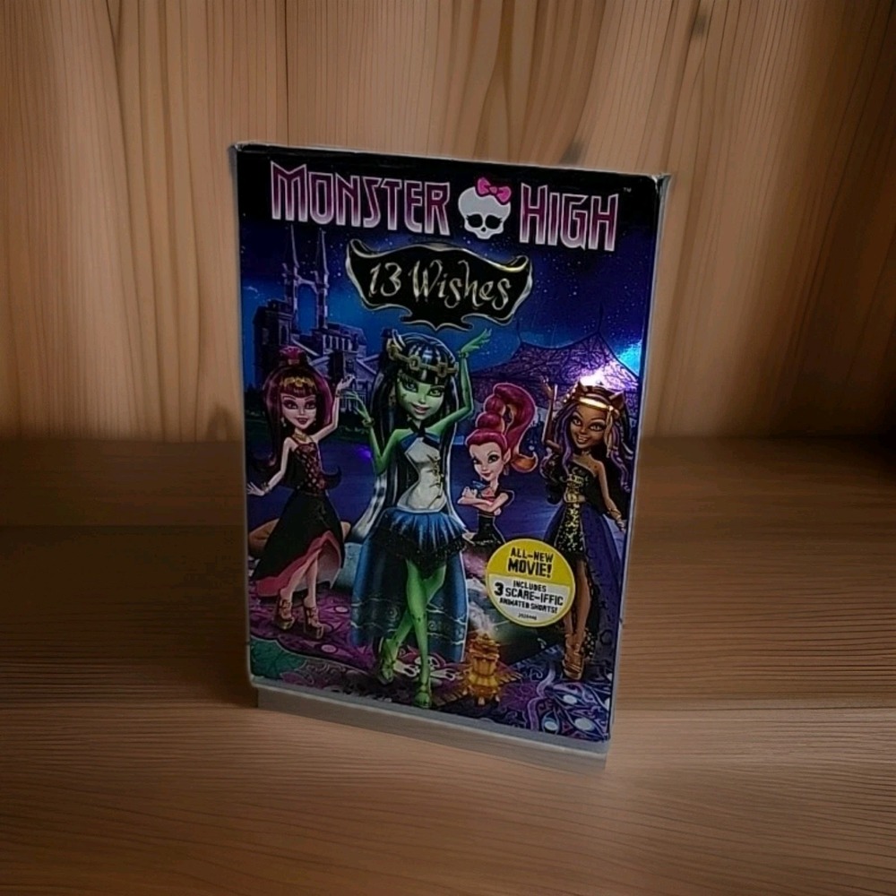 Monster High 13 Wishes DVD Movie